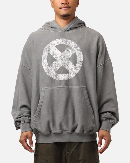 Marvel X-Men The X-Men Premium Hoodie Washed Charcoal