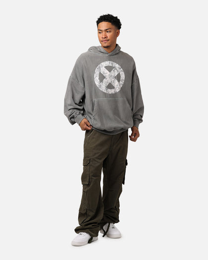 Marvel X-Men The X-Men Premium Hoodie Washed Charcoal