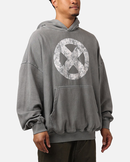 Marvel X-Men The X-Men Premium Hoodie Washed Charcoal