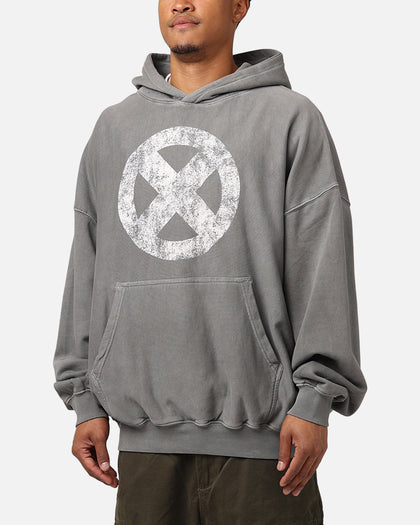 Marvel X-Men The X-Men Premium Hoodie Washed Charcoal