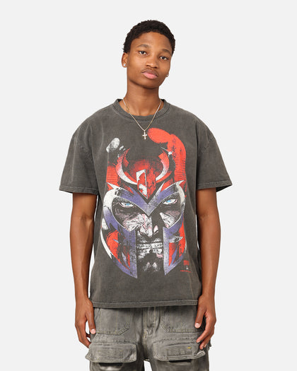 Marvel X-Men Magneto Heavyweight T-Shirt Black Wash