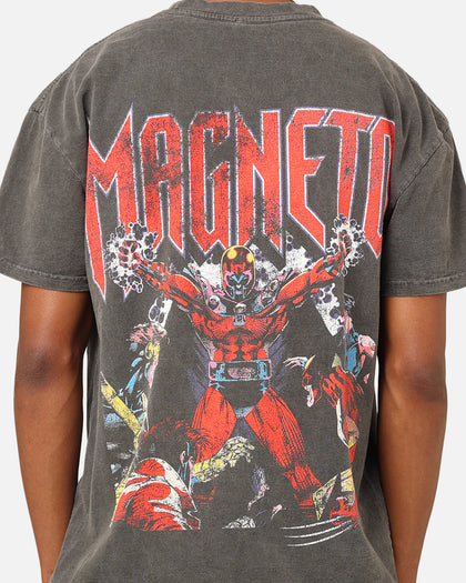 Marvel X-Men Magneto Heavyweight T-Shirt Black Wash